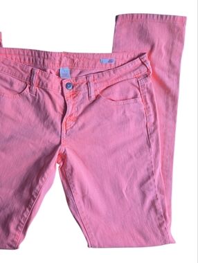 Arizona Jeans 'Florescent' Orange Skinny Jeans - 7